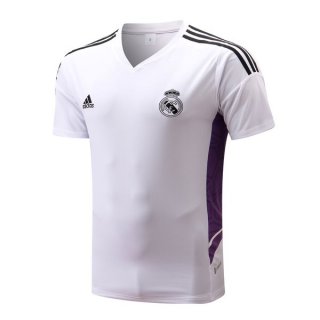Maillot Entrenamien Real Madrid 2022 2023 Blanc Maillot Entrenamien Real Madrid 2022 2023 Blanc