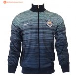 Veste Manchester City 2017 2018 Bleu Pas Cher