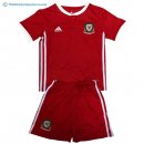 Maillot Pays de Galles Domicile Enfant Ensemble 2018 Rouge Pas Cher