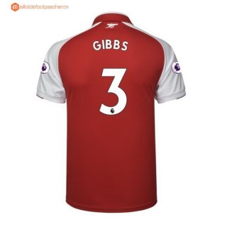 Maillot Arsenal Domicile Gibbs 2017 2018 Pas Cher Maillot Arsenal Domicile Gibbs 2017 2018 Pas Cher