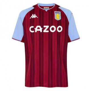 Thailande Maillot Aston Villa Domicile 2021 2022 Pas Cher