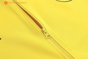 Survetement Borussia Dortmund 2017 2018 Noir Jaune Marine Pas Cher