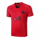 Entrainement Paris Saint Germain 2019 2020 Noir Rouge Pas Cher