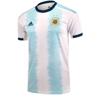 Thailande Maillot Argentine Domicile 2019 Blanc Pas Cher