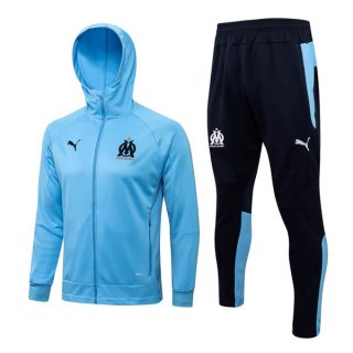 Sweat Shirt Capuche Ensemble Complet Marseille 2022 2023 Bleu Sweat Shirt Capuche Ensemble Complet Marseille 2022 2023 Bleu