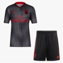 Maillot Benfica Exterieur Enfant 2019 2020 Noir Gris Pas Cher