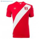 Maillot Pérou Exterieur 2018 Rouge Pas Cher