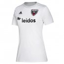 Maillot D.C. United Exterieur Femme 2019 2020 Blanc Pas Cher