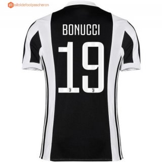 Maillot Juventus Domicile Bonucci 2017 2018 Pas Cher