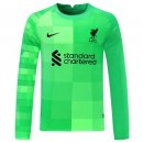 Thailande Maillot Liverpool Gardien ML 2021 2022 Vert