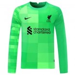 Thailande Maillot Liverpool Gardien ML 2021 2022 Vert