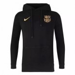 Sweat Shirt Capuche Barcelona 2020 2021 Noir Pas Cher