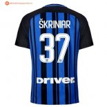 Maillot Inter Domicile Skriniar 2017 2018 Pas Cher