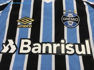 Maillot Grêmio FBPA Domicile 2018 2019 Bleu Pas Cher