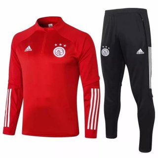 Survetement Ajax 2020 2021 Rouge Noir Pas Cher Survetement Ajax 2020 2021 Rouge Noir Pas Cher