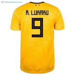 Maillot Belgica Exterieur R.lukaku 2018 Jaune Pas Cher