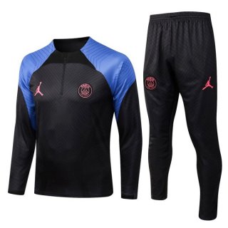 Survetement Training PSG 2023 Noir Bleu Survetement Training PSG 2023 Noir Bleu