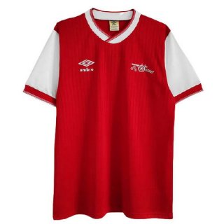 Thailande Maillot Arsenal Domicile Retro 1983 1984 Rouge Pas Cher