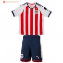 Maillot CD Guadalajara Enfant Domicile 2017 2018 Pas Cher