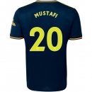 Maillot Arsenal NO.20 Mustafi Third 2019 2020 Bleu Pas Cher