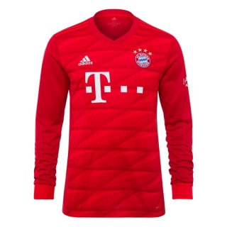 Maillot Bayern Munich Domicile ML 2019 2020 Rouge Pas Cher Maillot Bayern Munich Domicile ML 2019 2020 Rouge Pas Cher