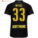 Maillot Borussia Dortmund Exterieur Weigl 2017 2018 Pas Cher
