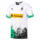 Maillot Borussia Mönchengladbach Domicile 2019 2020 Blanc Pas Cher