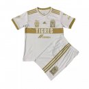 Maillot Tigres UANL Third Enfant 2020 2021 Blanc Jaune Pas Cher