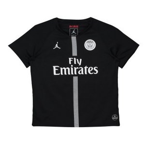 JORDAN Maillot Paris Saint Germain Third 1ª Enfant 2018 2019 Noir Pas Cher