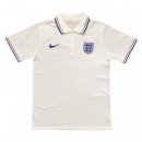 Polo Angleterre 2020 Blanc Pas Cher