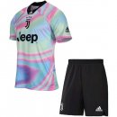 EA Sport Maillot Juventus Enfant 2018 2019 Rose Pas Cher