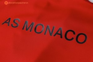 Survetement AS Monaco Enfant 2017 2018 Rouge Pas Cher