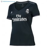 Maillot Real Madrid Exterieur Femme 2018 2019 Noir Pas Cher