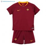 Maillot AS Roma Domicile Enfant 2018 2019 Rouge Pas Cher