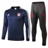 Survetement Bayern Munich 2018 2019 Gris Bleu Pas Cher