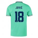 Maillot Real Madrid NO.18 Jovic Third 2019 2020 Vert Pas Cher