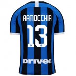 Maillot Inter Milan NO.13 Ranocchia Domicile 2019 2020 Bleu