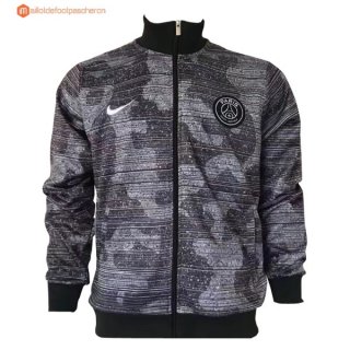 Veste Paris Saint Germain 2017 2018 Gris Clair Pas Cher Veste Paris Saint Germain 2017 2018 Gris Clair Pas Cher