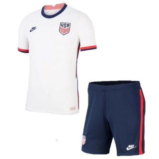 Maillot États Unis Domicile Enfant 2020 Blanc Maillot États Unis Domicile Enfant 2020 Blanc