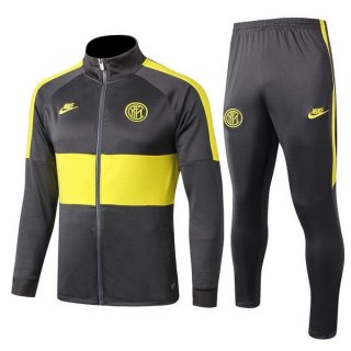 Survetement Enfant Inter Milan 2019 2020 Gris Jaune Pas Cher Survetement Enfant Inter Milan 2019 2020 Gris Jaune Pas Cher