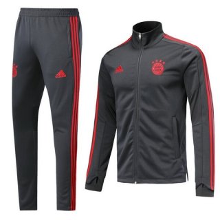 Survetement Bayern Munich 2019 2020 Gris Marine Pas Cher