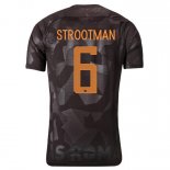 Maillot AS Roma Domicile Strootman 2017 2018 Pas Cher