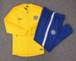 Survetement Chelsea 2018 2019 Jaune Pas Cher