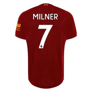 Maillot Liverpool NO.7 Milner Domicile 2019 2020 Rouge Pas Cher Maillot Liverpool NO.7 Milner Domicile 2019 2020 Rouge Pas Cher