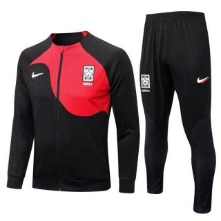 Survetement Corée 2022 2023 Noir Rouge Survetement Corée 2022 2023 Noir Rouge