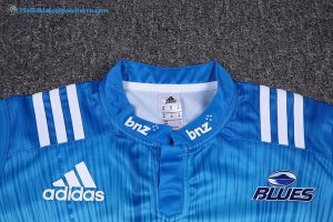 Maillot Rugby Blues Exterieur 2017 2018 Bleu Pas Cher