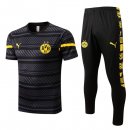 Maillot Borussia Dortmund Ensemble Complet 2022 2023 Gris