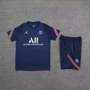 Entrainement Paris Saint Germain Ensemble Complet 2020 2021 Bleu Marine Pas Cher