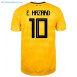 Maillot Belgica Exterieur E.Hazard 2018 Jaune Pas Cher