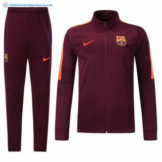 Veste Barcelona 2017 2018 Marron Pas Cher